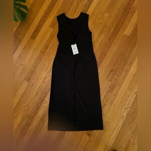 Zara Black Sleeveless Dress NWT